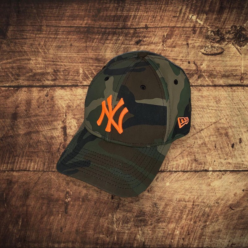 New Era Cap - New York Yankees (Camo Green Orange) Original 100%