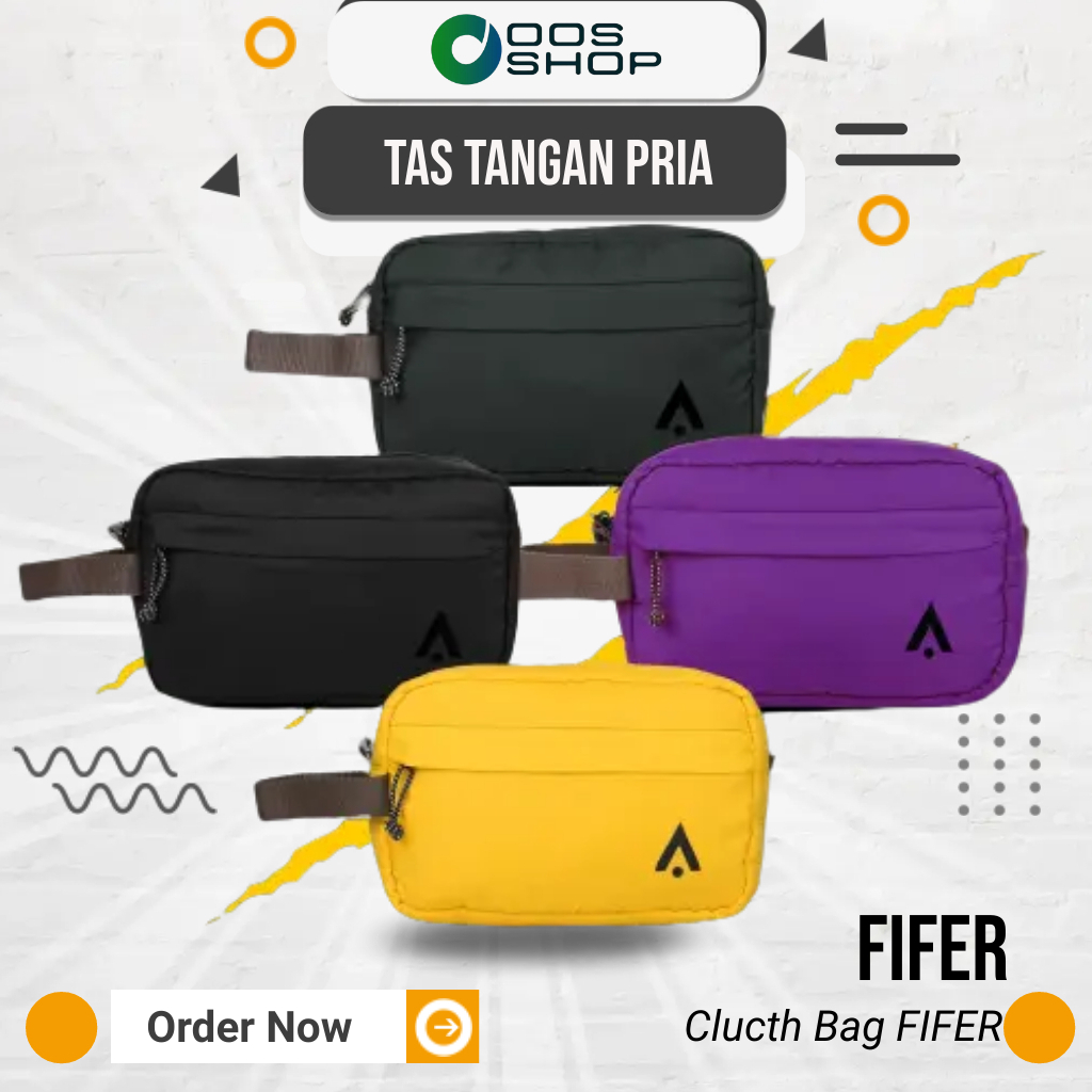 OOS SHOP - Clucth Bag FIFER - Handbag - Tas Tangan Unisex
