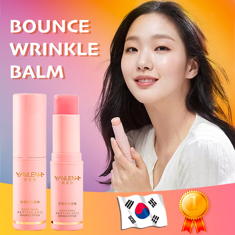 Tersedia Pengiriman cepat Penjualan Panas Di Korea-Bounce Wrinkle Balm-Mengurangi tampilan kaki gagak/garis leher/garis dahi/garis nasolabial