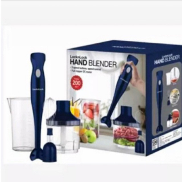 lock and lock hand blender set
