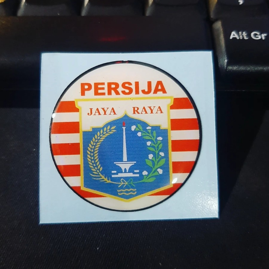 

Sticker Timbul Resin PERSIJA JAKARTA Stiker Logo Lycal 3D Kecil Satuan