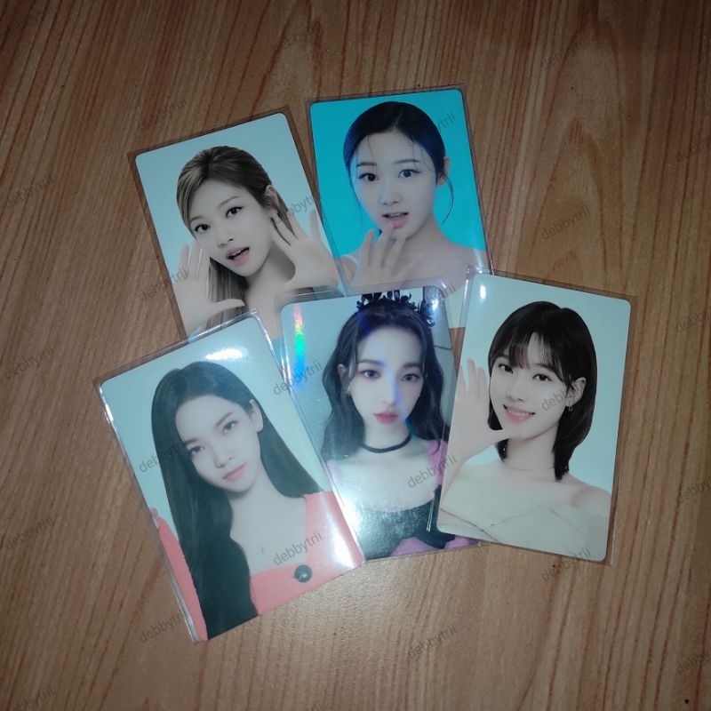 AESPA PHOTOCARDS KARINA WINTER GISELLE NINGNING HOTTRACKS MEDIHEAL