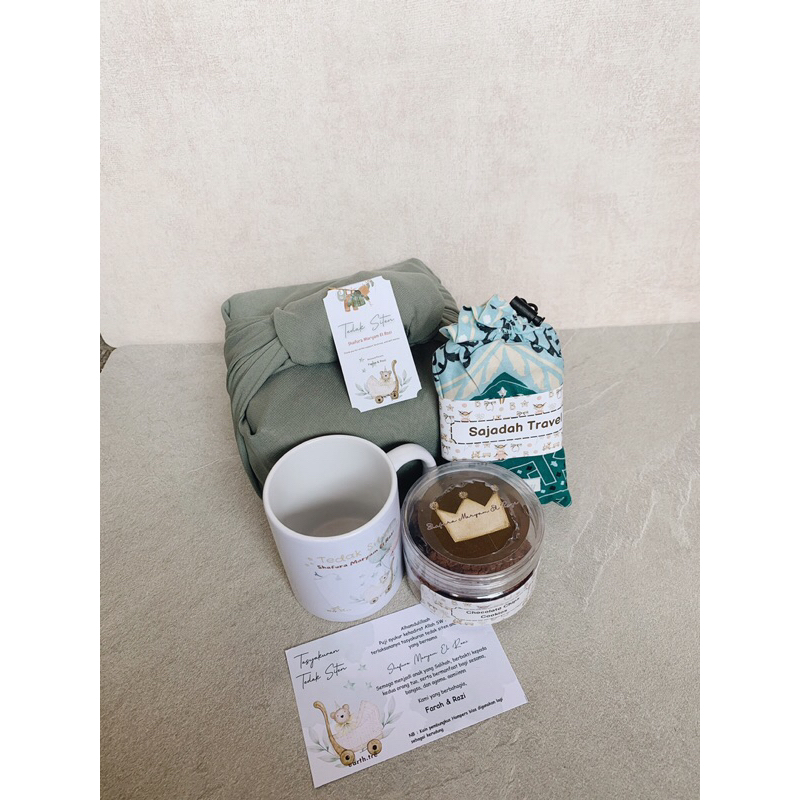 Hampers tedak siten / souvenir tedak siten/ souvenir baby / souvenir new born