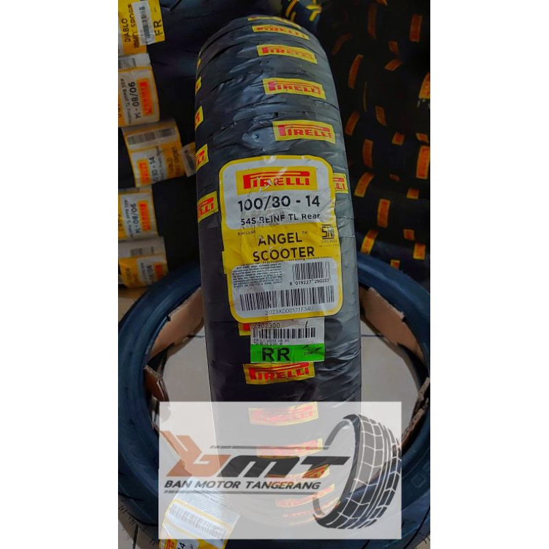 Pirelli angel scooter uk 100/80-14 TUBELESS