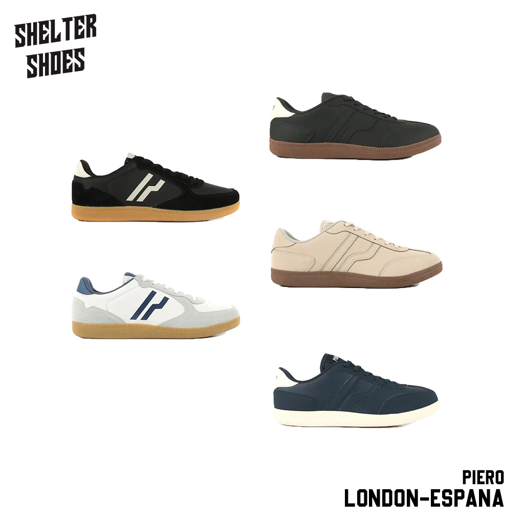 SEPATU PIERO ESPANA SNEAKERS CASUAL LONDON AJAX DERBY MILAN MOJO ST STREET ALASKA