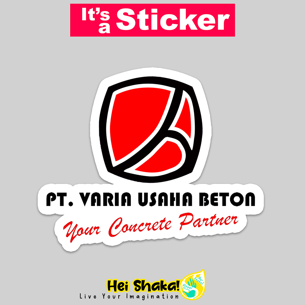 

Stiker Varia Usaha Beton Sticker Bahan Vinyl Anti Air