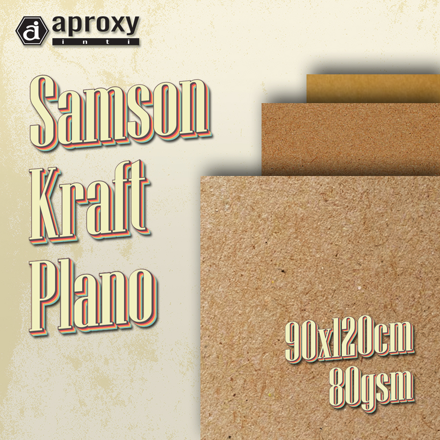 

SAMSON KRAFT PAPER 90 x 120 CM, 80 GSM