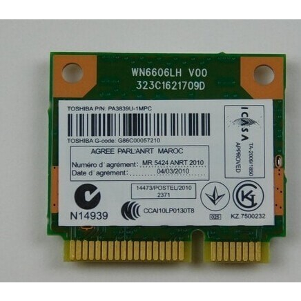 Wifi Card Toshiba Satellite L740 L745 Wireless Adapter WLAN Internal