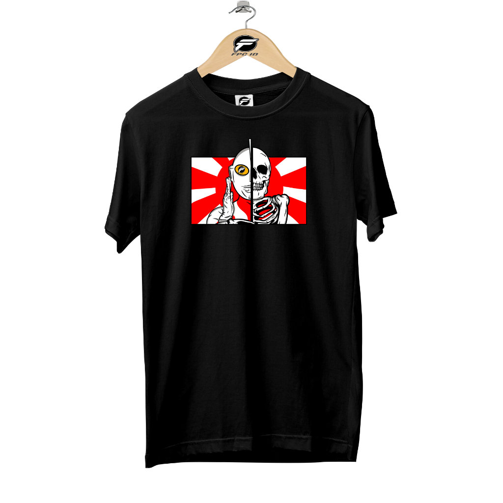 Fpc Id Kaos Anime Ultraman Skeleton Cotton Combed 30s