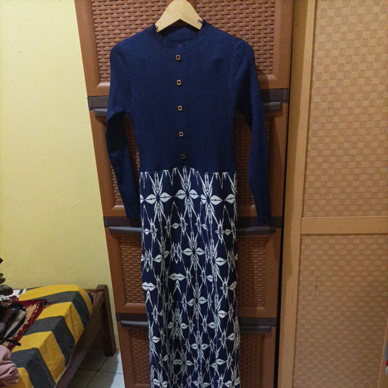 GAMIS RAJUT BKK BANGKOK IMPORT BAJU KONDANGAN GAMIS WISUDA