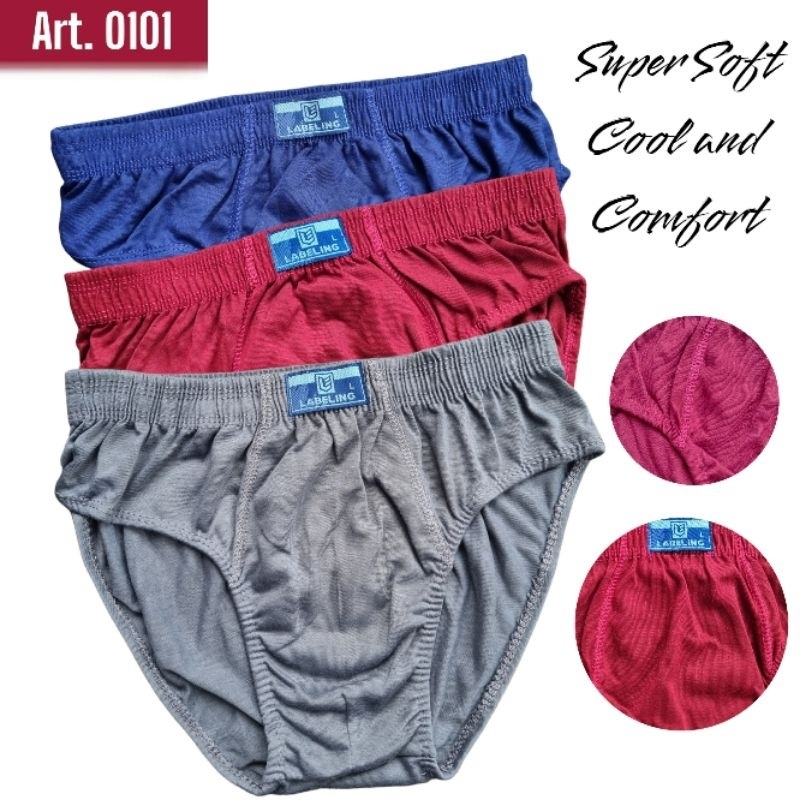 6 Pcs 3 Pcs Celana Dalam Pria CD Pria Dewasa Laki-Laki Karet Boxer Pria Murah Bahan Katun Adem Harga Grosir