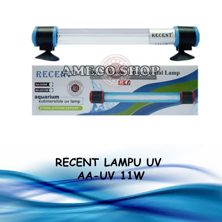 RECENT Lampu UV Aquarium AA UV 11W