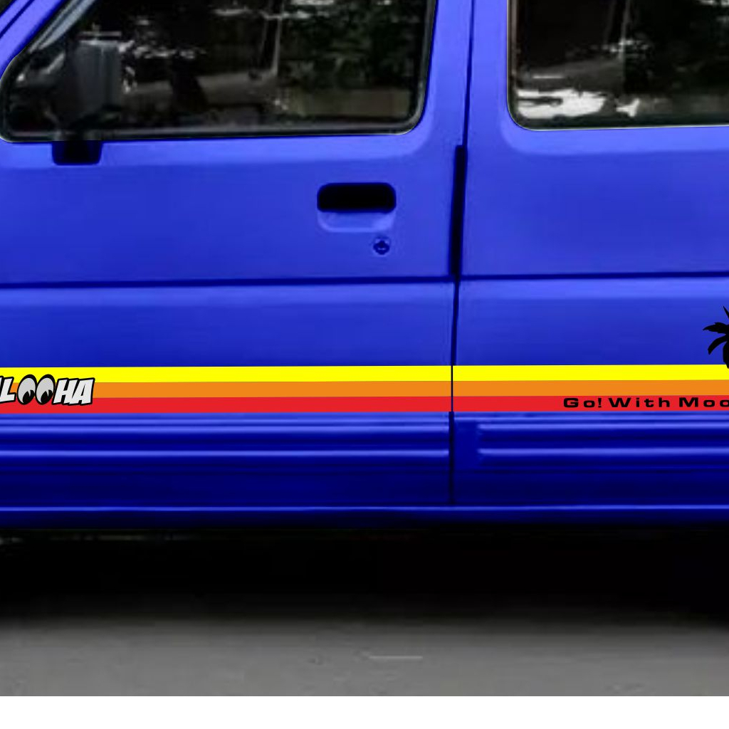 cutting sticker lis mobil suzuki karimun kotak