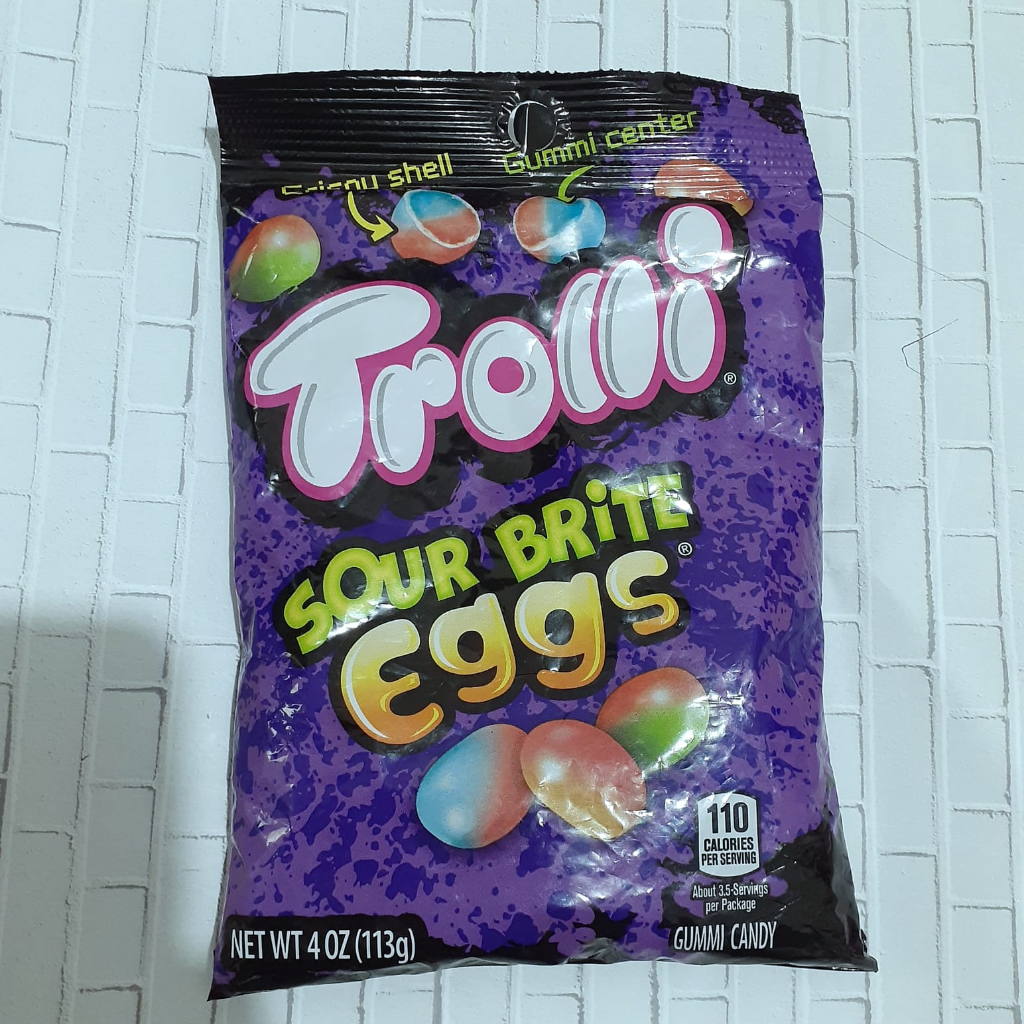 Trolli Sour Brite Eggs 113 gr