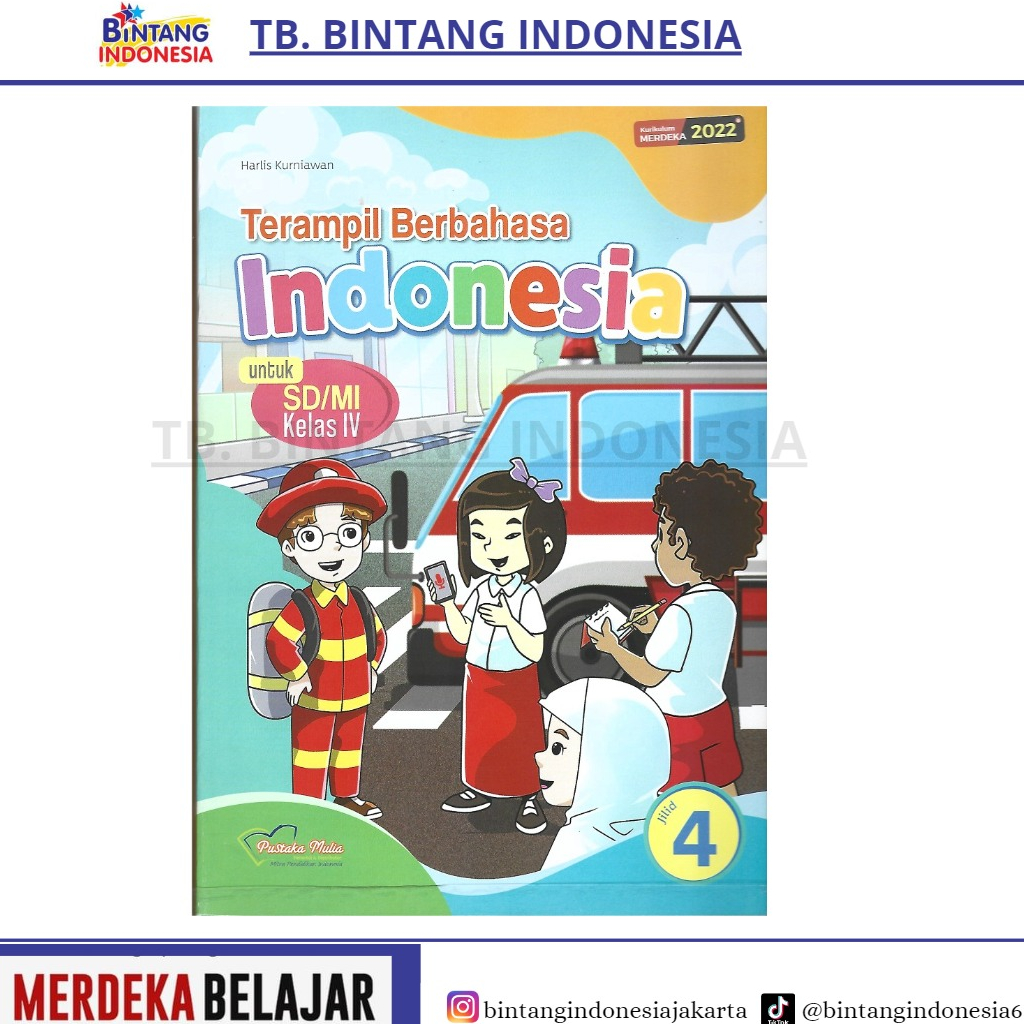 PUSTAKA MULIA _ Buku Pelarajan kelas 4 sd/mi Kurikulum merdeka