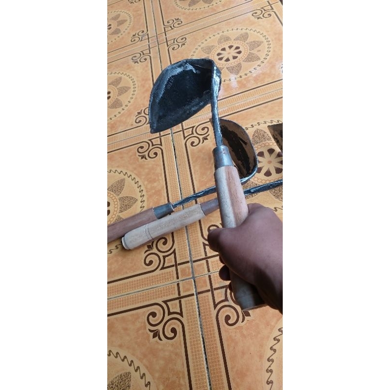 GATUL BAJA (JUMBO) MURAH,BESAR,SANGAT TAJAM & KUAT KORED RUMPUT CANGKUL MIRING / CANGKUL KECIL (SUPE
