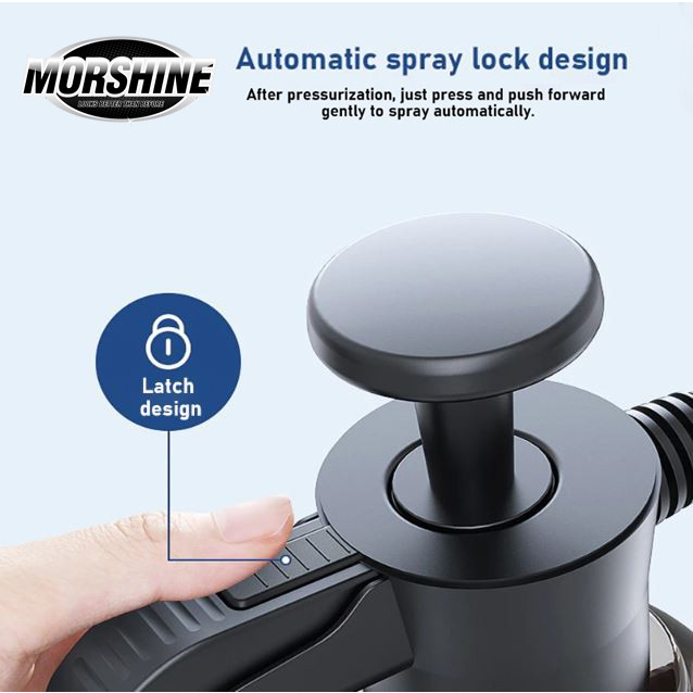 Alat Semprot Salju Busa Cuci Mobil Motor MORSHINE Snow Wash Spray Pompa Manual