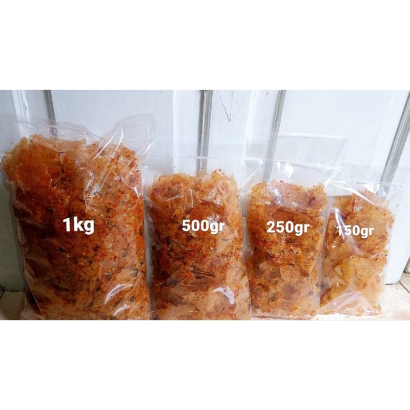 

READY ➡️ (500 GRAM) KRIPCA | KRIPIK KACA | CEMILAN SNACK KEKINIAN | PEDAS GURIH ASIN