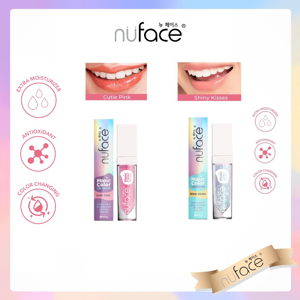 Nuface Magic Color Lip Serum - 4g