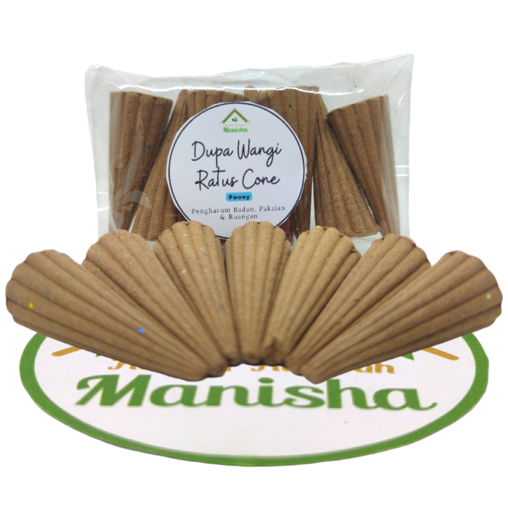 Dupa Ratus Wangi Cone - Gaharu Kerucut - Bukhur Aromaterapi Isi 7 Biji