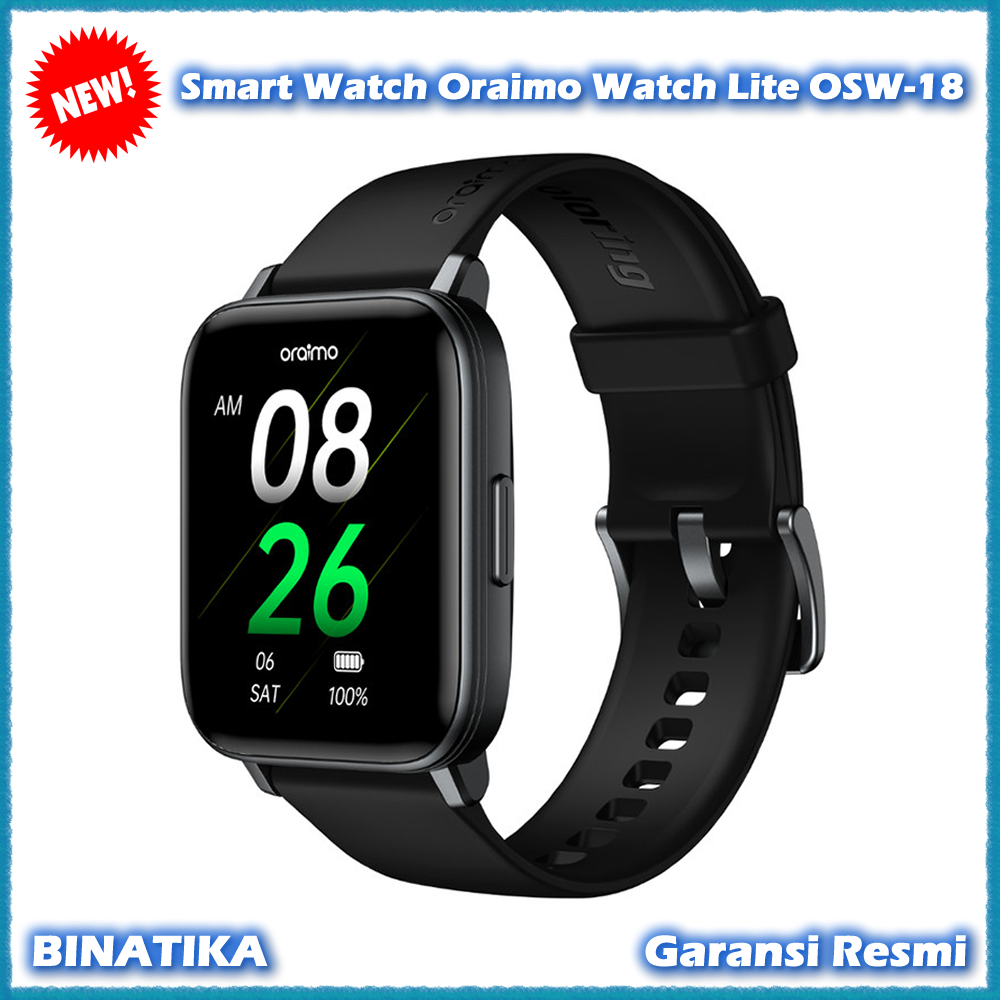 Smartwatch Oraimo Watch Lite OSW-18 Jam Tangan Pintar Oraimo OSW18 Smart Watch