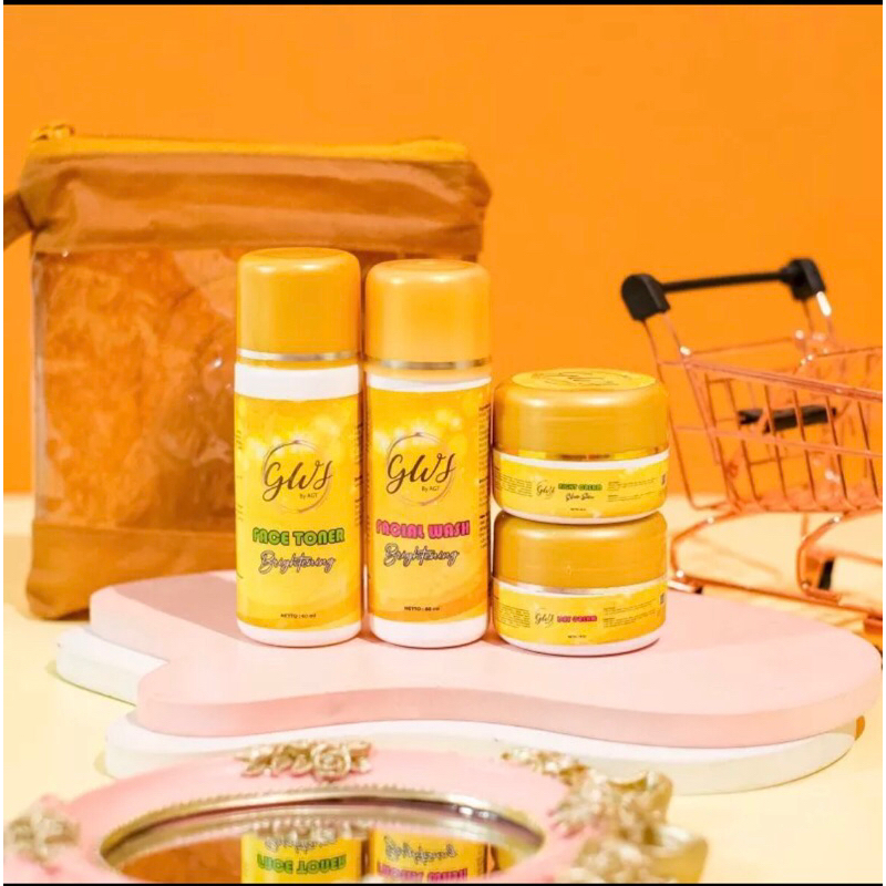 [kemasan baru ] GWS GOLD By agt BPOM /memutihkan wajah / original gws gold