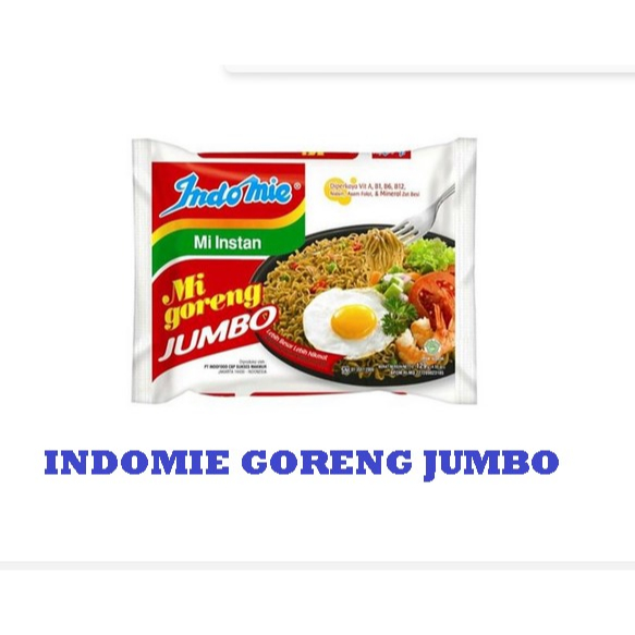 

Indomie Mi Instan Goreng Jumbo 129 Gram