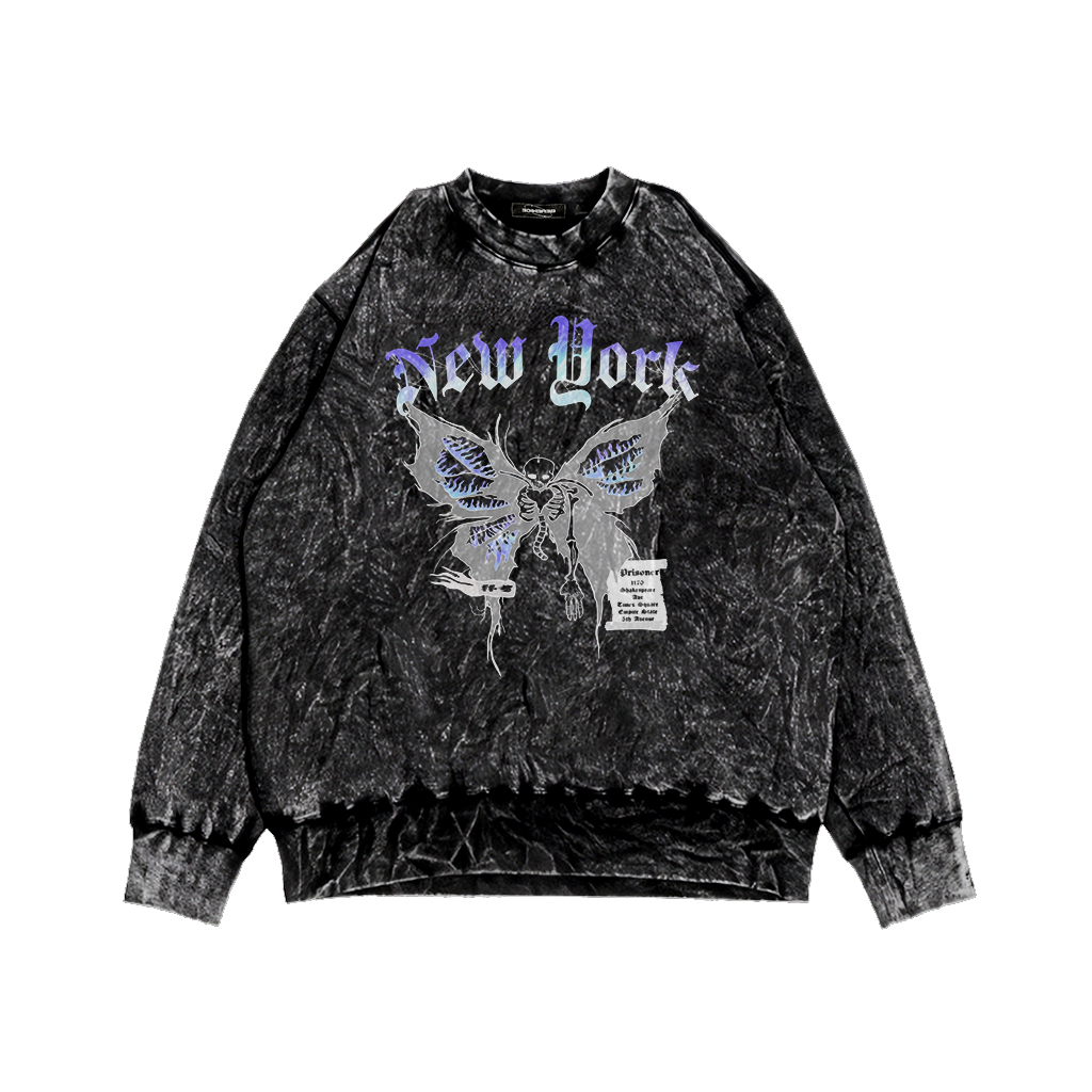 Sweater Pria Crewneck Wanita Sandwash Motif Eternity Terbaru Hits Kekinian Edition Trendy Casual Unisex Good Brand Quality Stylish