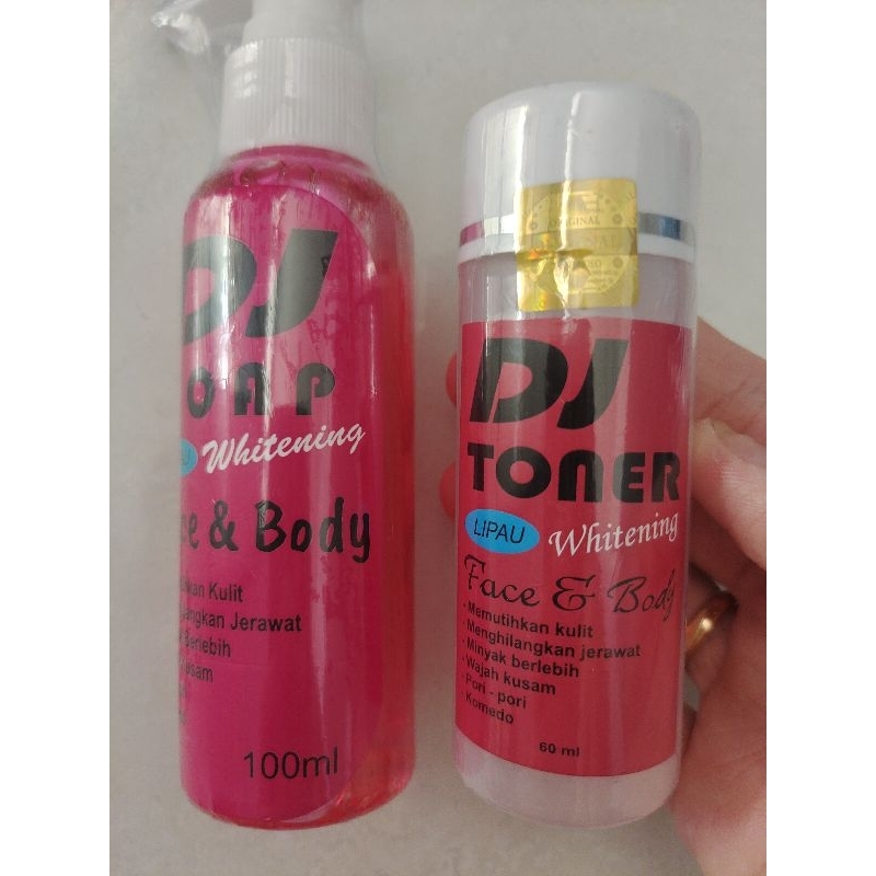 Sabun lipau DJ Pink + Toner Lipau original