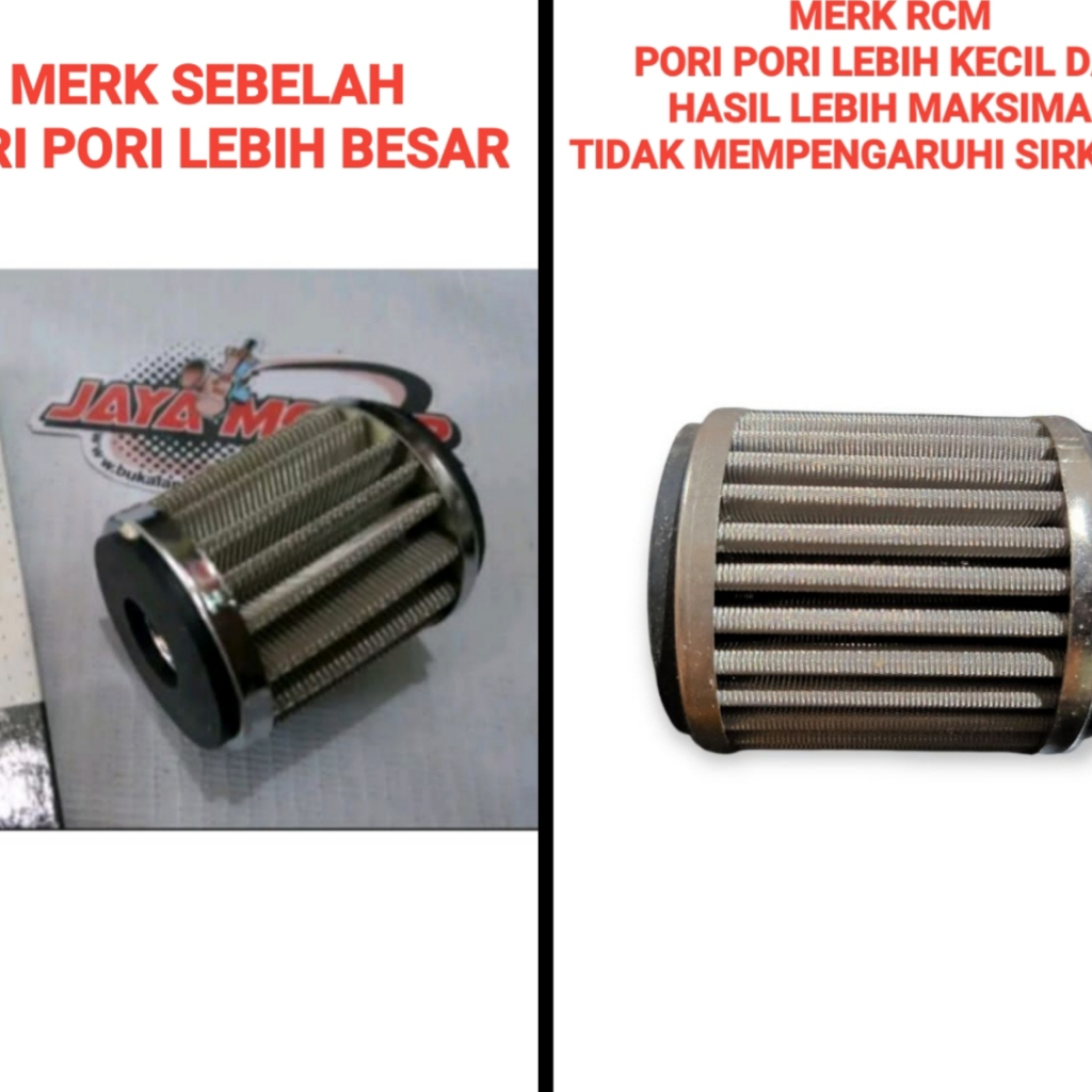 FILTER SARINGAN OLI OLIE STAINLESS STAINLES JUPITER Z Z1 MX OLD LAMA OJMX NEW NJMX VEGA ZR MXKING KING R15 VIXION OVI NEW NVL NVA R V1 V2 V3 VVA MT15 XSR 155 WR155 R SCORPIO Z XABRE WR250F TR250 YZ400F ATV YZF350 WR400F ORI RCM MOTO1 ASLI BKN KTC KYTACO