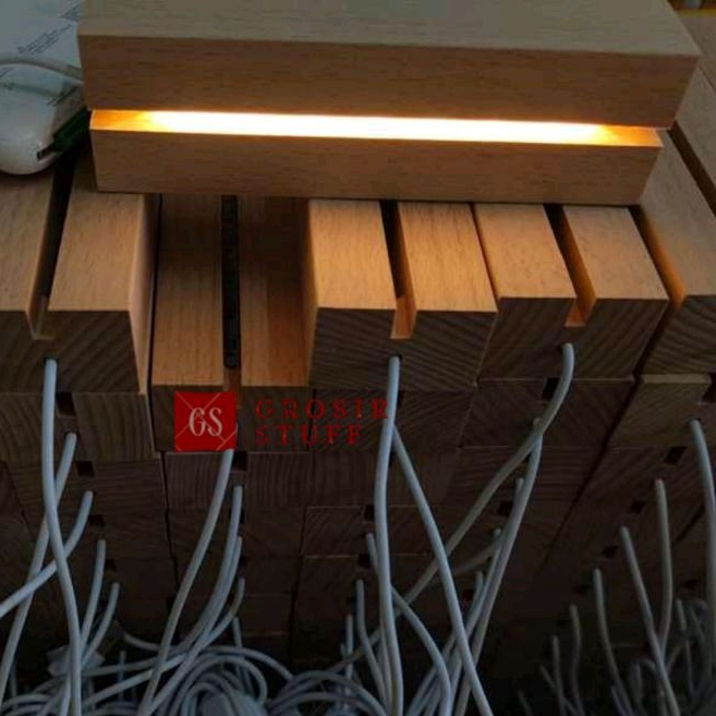 Paket 50pcs Stand Led Acrylic / Lampu Led Acrylic / Tatakan Lampu Hias Acrylic / Acrylic Led DIY