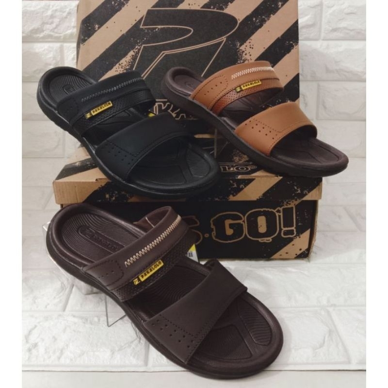SANDAL PAKALOLO KARANG 03 Sandal Selop Kulit Pria