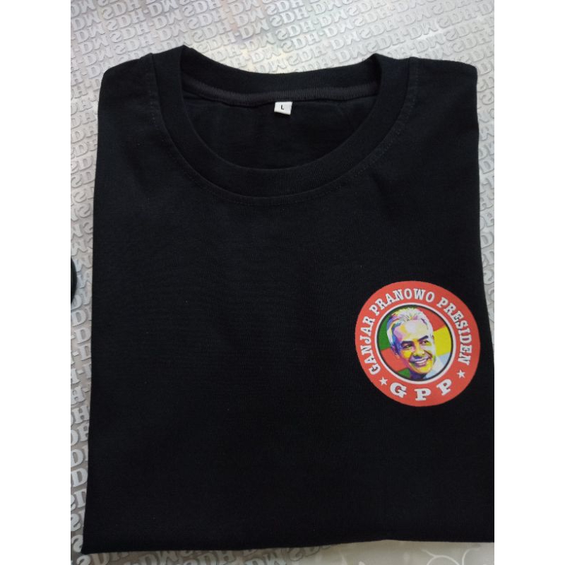 Baju Kaos Distro / Kaos Sahabat ganjar Pranowo / Baju sahabat ganjar pranowo / BAJU GANJAR PRANOWO P