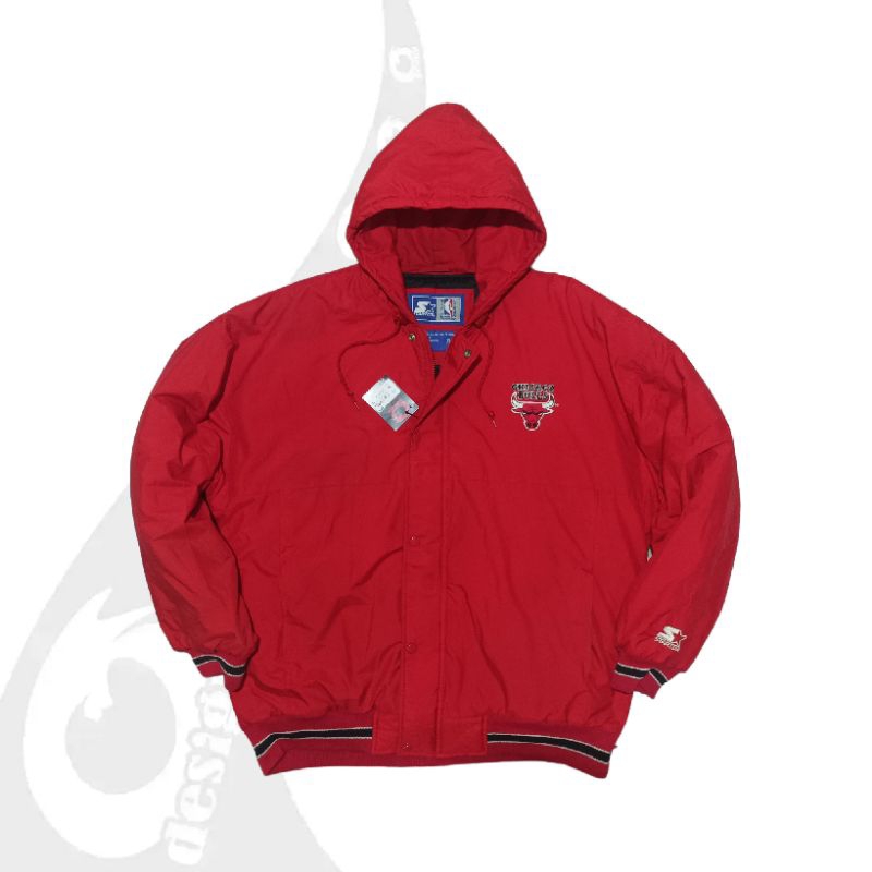 JUMBO vintage 90s starter bulls padded jaket