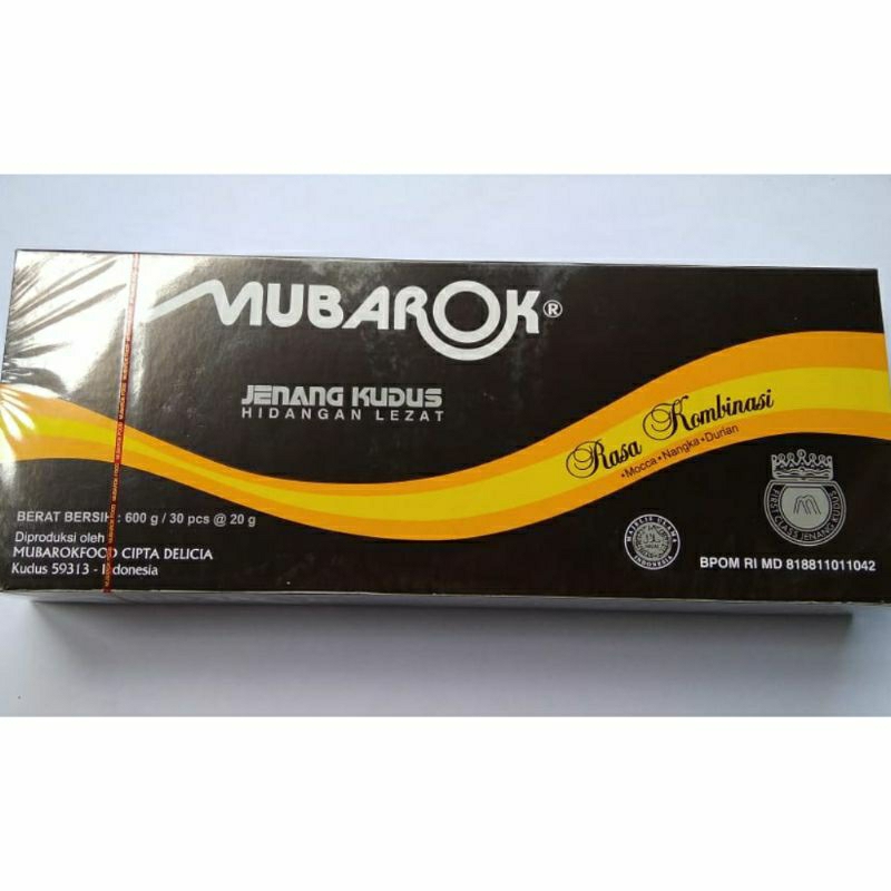 

Jenang Kudus Mubarok Kombinasi 600 gram