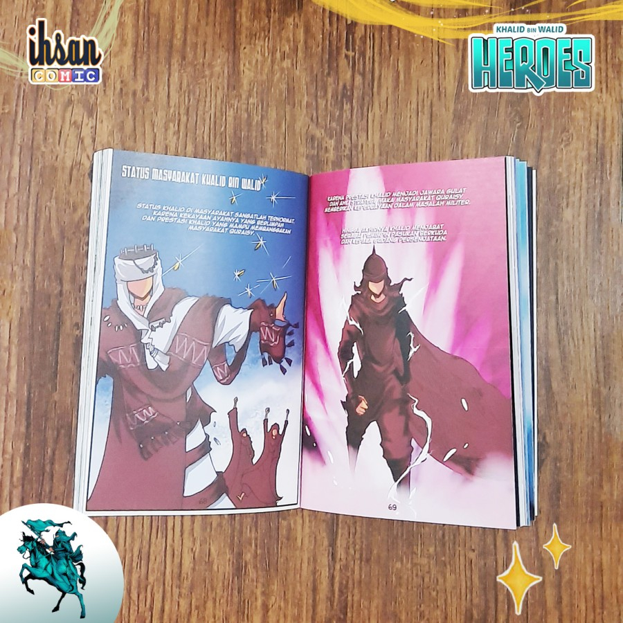 Buku Komik : Heroes Khalid Bin Walid