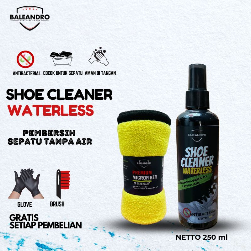 Pembersih Sepatu Tanpa Air Unisex, SHOE CLEANER WATERLESS 250mL