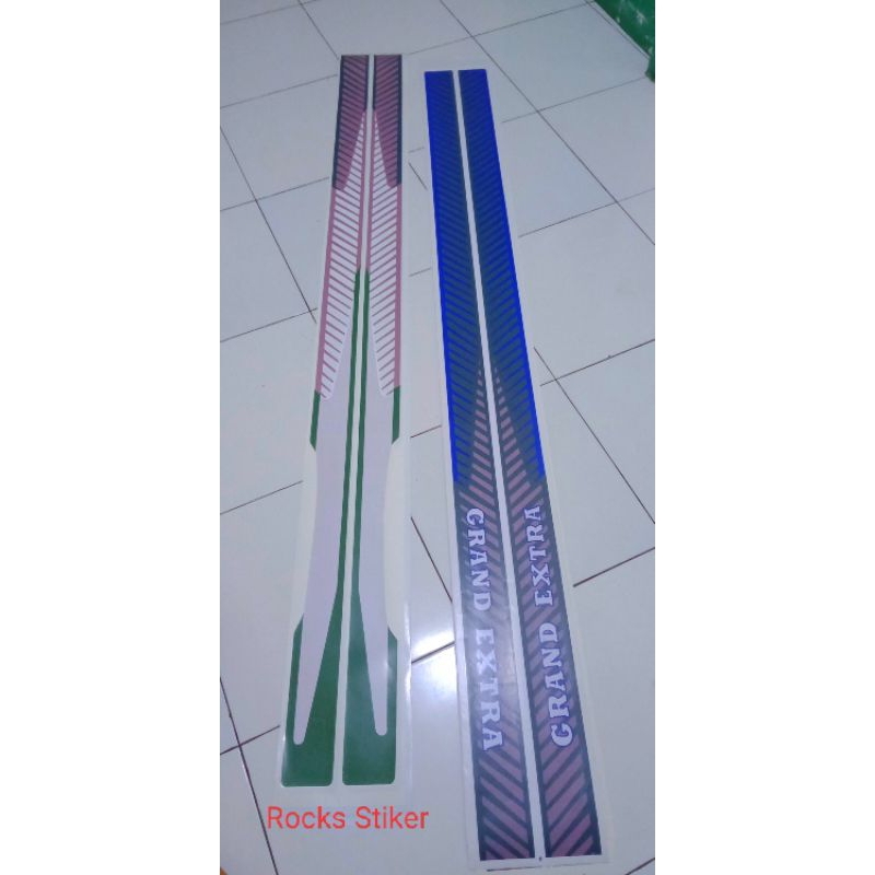 Stiker List Body Kijang Grand Extra 1.5 / Stiker Kijang Grand Extra /Sticker Kijang Grand Lama