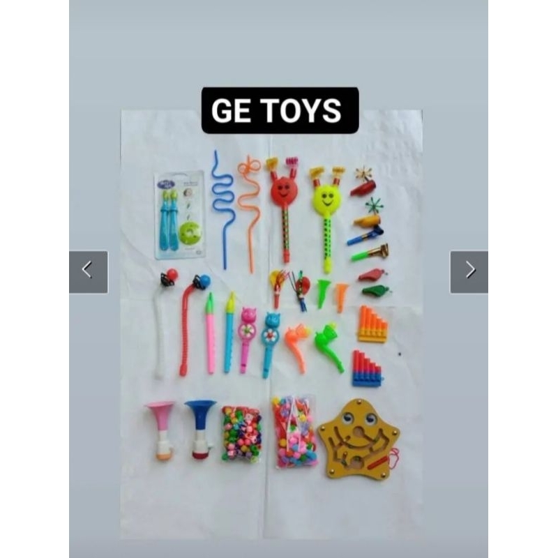 GE TOYS PAKET ALAT TERAPI WICARA OROMOTOR OKUPASI MOTORIK HALUS/MAINAN EDUKATIF BALITA DAN ANAK