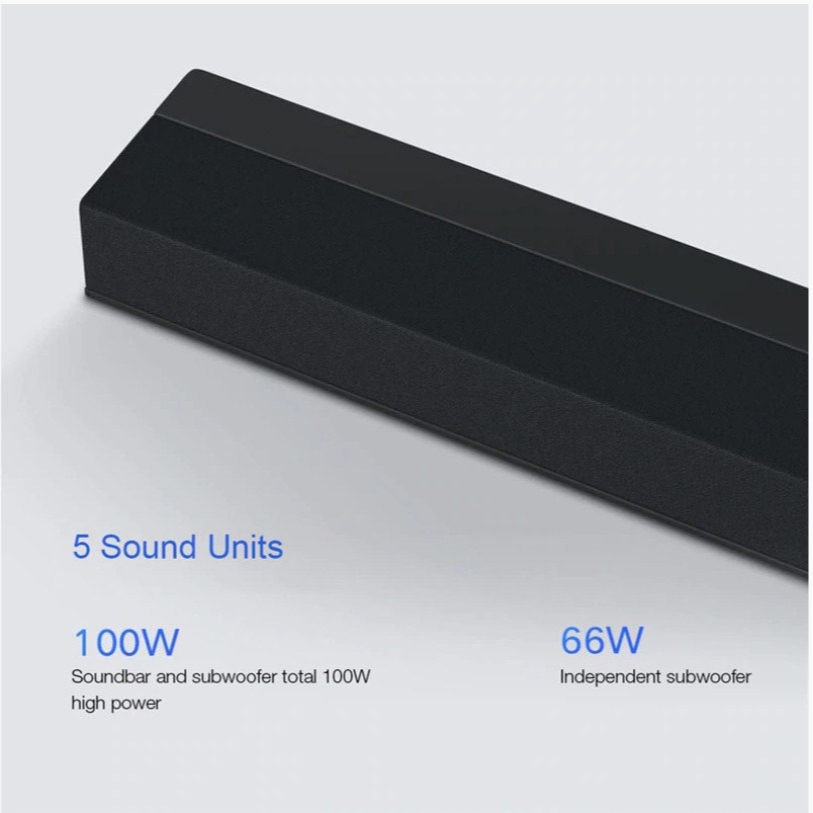 TERMURAH Xiaomi Soundbar Home Theater 2.1 Subwoofers 100W Bluetooth 5.0 MDZ-35-DA