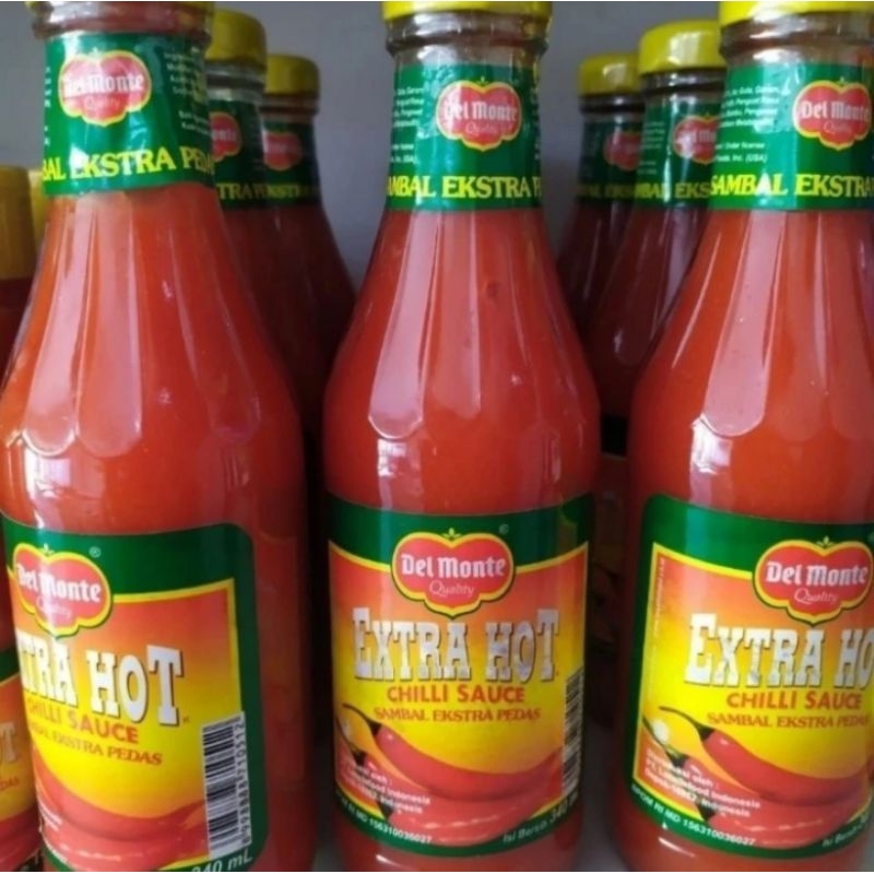 

Delmonte Saus Sambal Extrahot 340ml