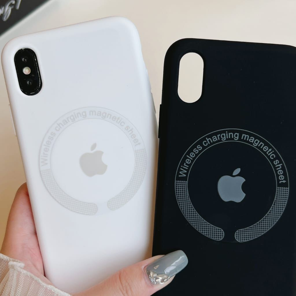 IP 7/8/7+/8+/X/XS/XR/XS MAX Softcase Magsafe Silicone Hybrid GM ACC