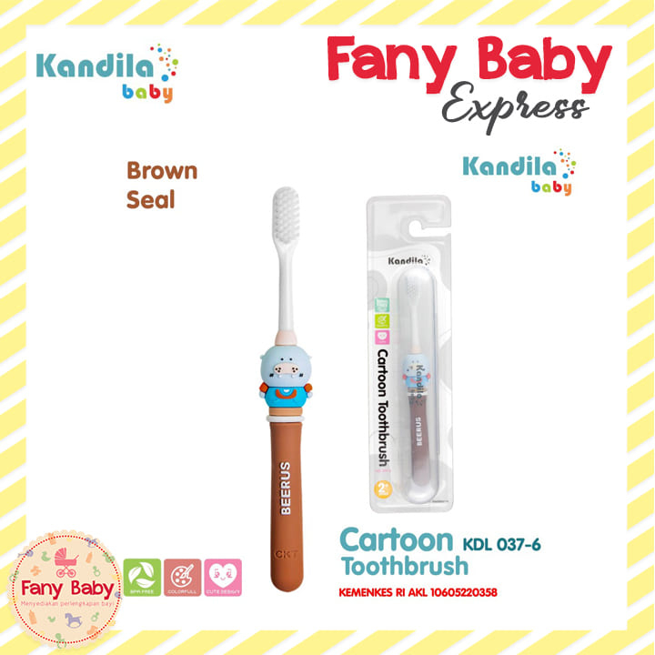 KANDILA BABY CARTOON TOOTHBRUSH / KDL 037-6