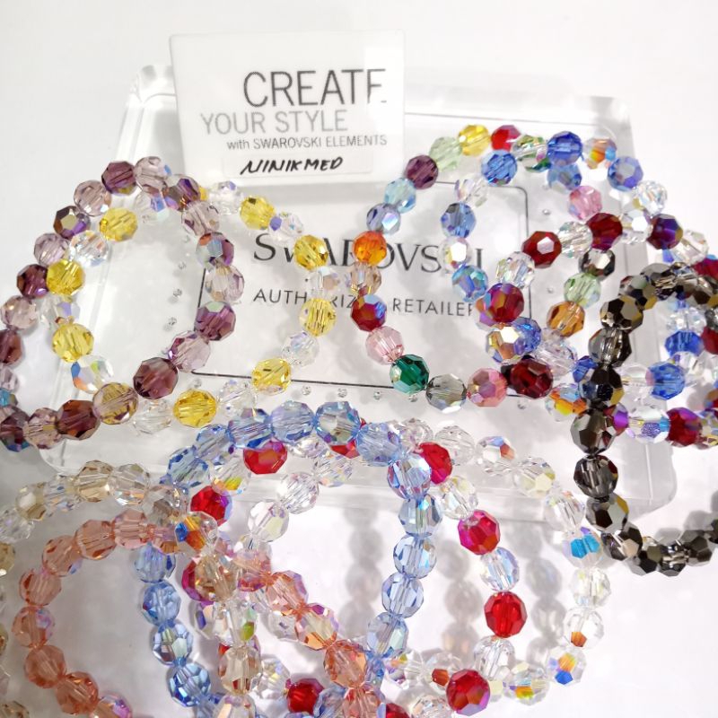 Gelang swarovski | 5000 8mm orignal swarovski