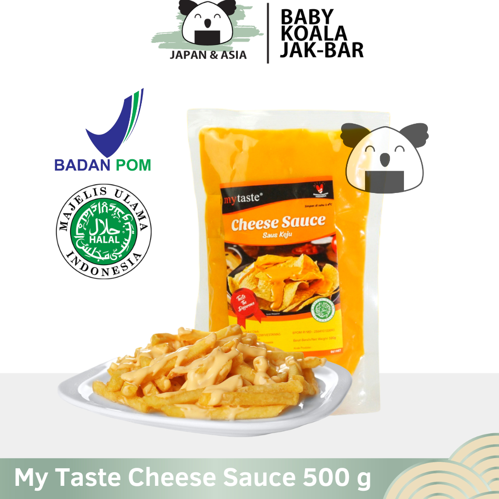 

MY TASTE Cheese Sauce 500g | Saus Keju Mirip Richis...