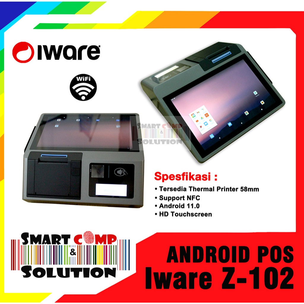 Tablet POS Android Unicorn Z102 / Z-102 2/16 GB Printer Thermal 58mm