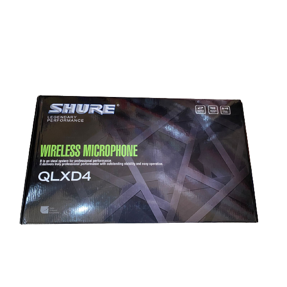 MICROPHONE WIRELESS SHURE QLX D4 MIC WR SHURE