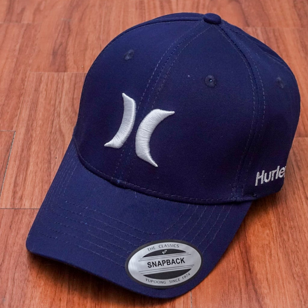 Topi Hurley Baseball Pria Import Mirror Ori