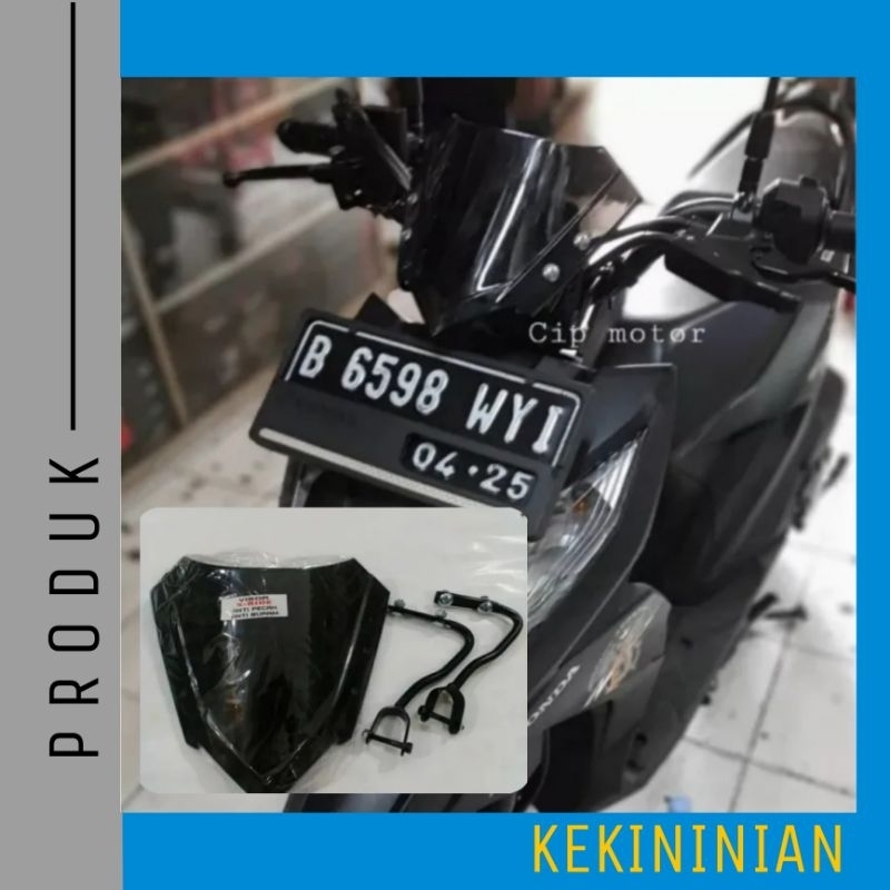 Visor Windshield Xride Beat street Fi 2016 2017 2018 2019 2020 Beat Street 2021 Connected