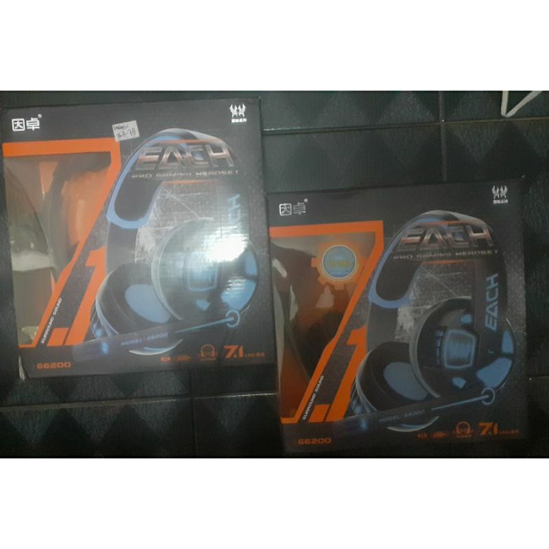 Headset Gaming getar with microphone